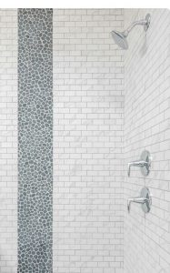 Bathroom Tile wall | Barrett Floors