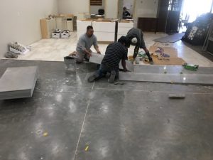 Tile installation | Barrett Floors