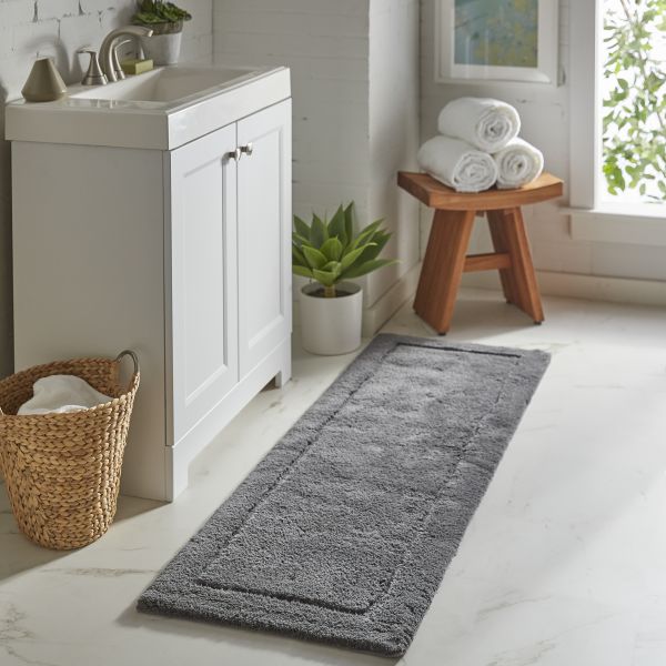 Using Rugs in the Bathroom | Barrett Floors